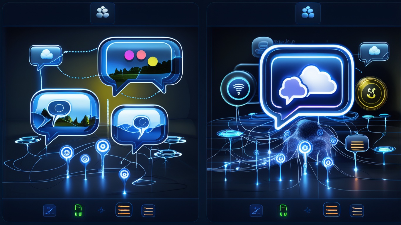 Chat message with an externally hosted image link shared in a community server