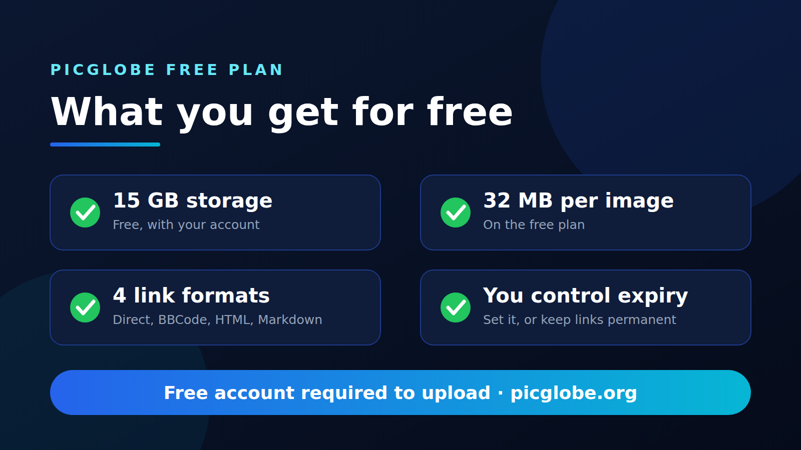 PicGlobe vs Imgur vs ImgBB: Honest Comparison for 2026